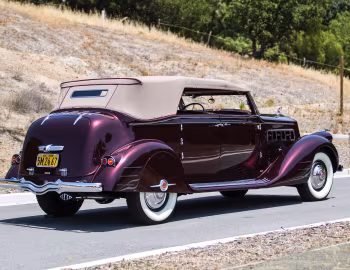 1938 Pierce-Arrow Twelve Convertible Phaeton by Bohman & Schwartz