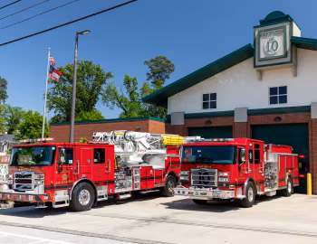 Pierce Enforcer Ascendant 100' Heavy-Duty Aerial Tower, Pierce Enforcer Pumper