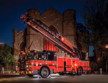 Pierce Arrow XT 100' Heavy-Duty Low Profile Steel Aerial Ladder (39351) '2021