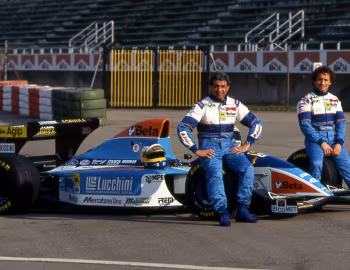 Pierluigi Martini, Michele Alboreto, Minardi M193B