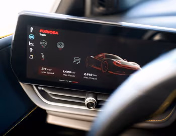 Tableau de bord Automobili Pininfarina Battista Furiosa Package [North America] '2022–pr.