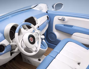 Intérieur Fiat 500 Spiaggina by Garage Italia (312) '07.2018