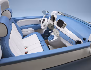 Interior Fiat 500 Spiaggina by Garage Italia (312) '07.2018