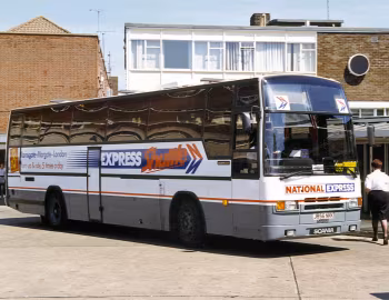 Scania K93CRB Plaxton Paramount III 3500 demonstrator [UK-spec] (C49F) '03.1992