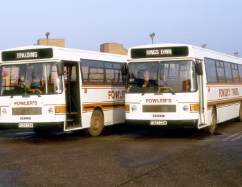 Scania K93CRB Plaxton Derwent [UK-spec] (B57F) '04.1989–03.1990