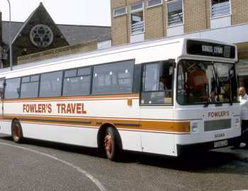 Scania K93CRB Plaxton Derwent [UK-spec] (B57F) '04.1989–03.1990