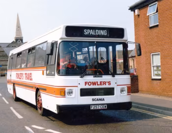 Scania K93CRB Plaxton Derwent [UK-spec] (B57F) '04.1989–03.1990