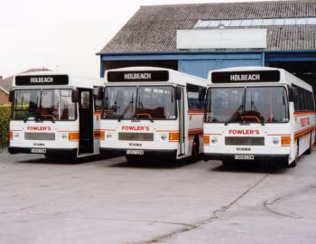 Scania K93CRB Plaxton Derwent [UK-spec] (B57F) '04.1989–03.1990
