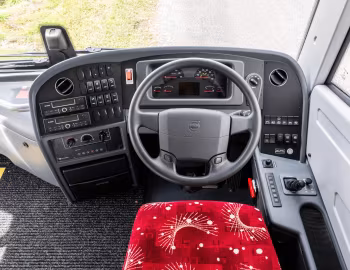 Panneau avant Volvo B8R Plaxton Leopard '02.2014–pr.