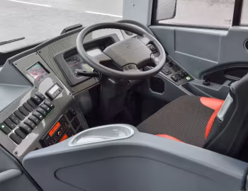 Panneau avant Volvo B8RLE Plaxton Panther LE Demonstrator (C53F) '03.2018