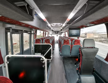 Intérieur Volvo B8R Plaxton Leopard (C49D) '2019