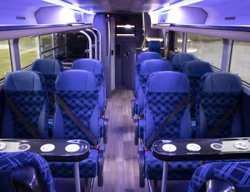 Intérieur Volvo B11RLET Plaxton Panorama (CH61/14Dt) '10–11.2019