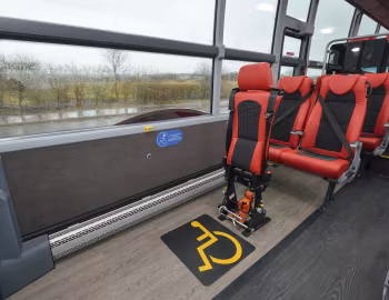 Intérieur Volvo B8RLE Plaxton Panther LE Demonstrator (C53F) '03.2018
