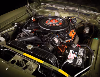 Bajo el capó 1971 Plymouth Barracuda 440