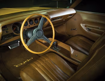 Interior 1971 Plymouth Barracuda Gran Coupe