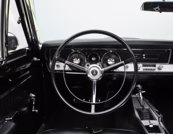 Panel frontal 1967 Plymouth Barracuda Formula S 383 Convertible (BH27)