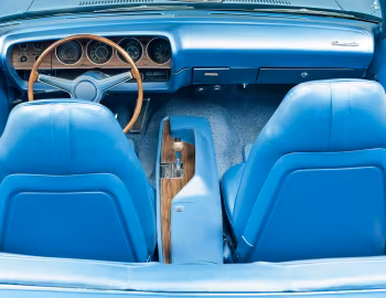 Interior 1970 Plymouth Barracuda Gran Coupe Convertible (BP27)