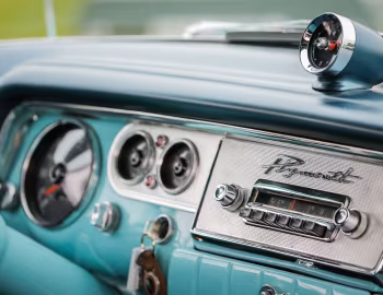 Interior 1956 Plymouth Belvedere Convertible (P29-3)