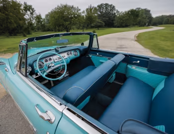 Interior 1956 Plymouth Belvedere Convertible (P29-3)