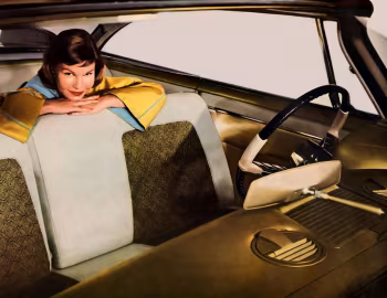 Interior 1957 Plymouth Belvedere Sport Coupe (P30-3) '1956–57
