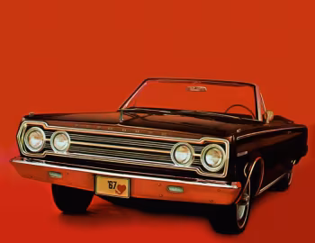 1967 Plymouth Belvedere ll Convertible (CR1/2-H RH27)