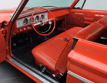 Interior 1964 Plymouth Belvedere "Max Wedge" Hardtop Coupe (VP2-M 322)