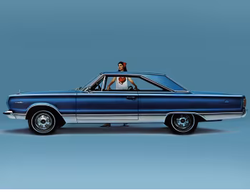 1967 Plymouth Belvedere Satellite 2-door Hardtop (RP23)