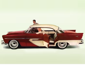 1956 Plymouth Belvedere Sport Sedan (P29-3)
