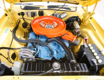 Bajo el capó 1973 Plymouth 'Cuda (BS23)