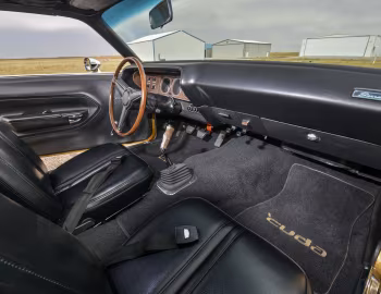 Interior 1971 Plymouth 'Cuda 440