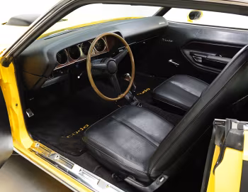 Interior 1971 Plymouth 'Cuda 440