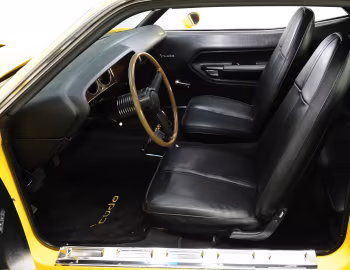 Interior 1971 Plymouth 'Cuda 440