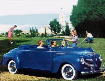 1940 Plymouth DeLuxe Convertible Coupe (P10)