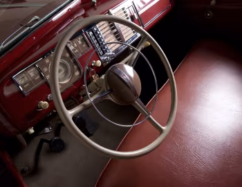 Interior 1940 Plymouth DeLuxe Convertible Coupe (P10)