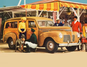 1940 Plymouth DeLuxe Station Wagon (P10)