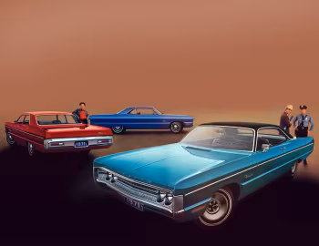 1971 Plymouth Fury II 4-door Sedan & Fury I 2-door Coupe & Fury II 2-door Hardtop