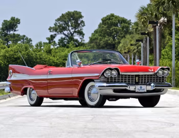 1959 Plymouth Sport Fury Convertible (MP2-P 27)