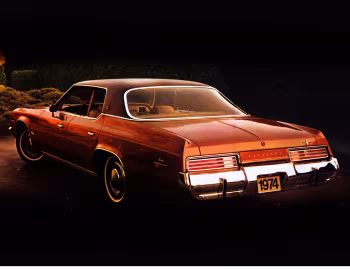 1974 Plymouth Fury Gran Sedan Brougham Pkg. (4P2 PP43)
