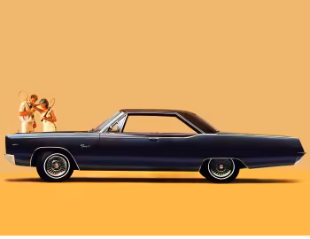 1967 Plymouth Fury III 2-door Hardtop (CP1/2-M PM23)