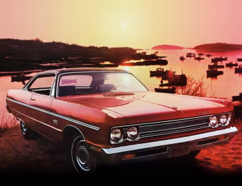 1969 Plymouth Fury III 2-door Hardtop (PE1/2-M PM23)