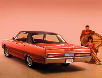 1967 Plymouth Fury III 4-door Hardtop (CP2-M PM43)
