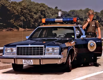1981 Plymouth Gran Fury Pillared Hardtop Sedan Police (JL-42)