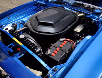 Bajo el capó 1971 Plymouth Hemi 'Cuda Convertible (BS27)