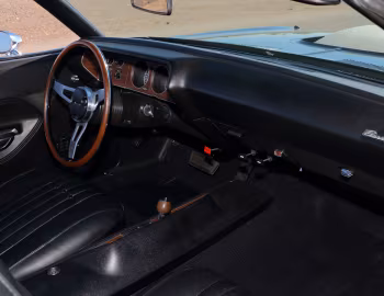 Interior 1970 Plymouth Hemi 'Cuda Convertible (BS27)