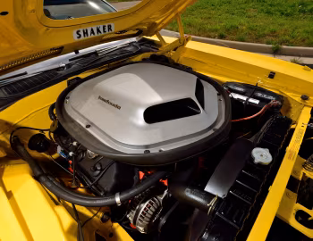 Bajo el capó 1970 Plymouth Hemi 'Cuda Convertible (BS27)