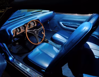 Interior 1971 Plymouth Hemi 'Cuda Convertible (BS27)