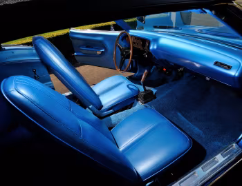 Interior 1971 Plymouth Hemi 'Cuda Convertible (BS27)