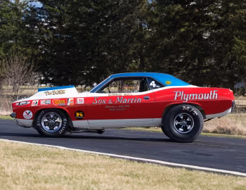 1971 Plymouth Hemi 'Cuda Sox & Martin NHRA Pro Stock Race Car