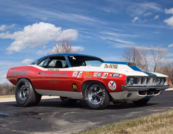 1971 Plymouth Hemi 'Cuda Sox & Martin NHRA Pro Stock Race Car