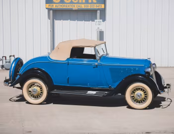 1933 Plymouth Model PC Rumble Seat Convertible Coupe (845CC)